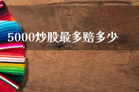 5000炒股最多赔多少_https://www.fsyjjx.cn_期货资讯_第1张
