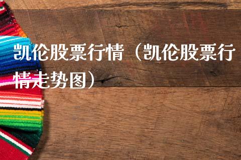 凯伦股票行情（凯伦股票行情走势图）_https://www.fsyjjx.cn_股票指导_第1张
