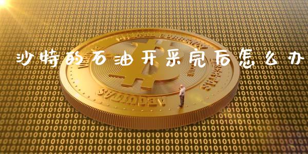 沙特的石油开采完后怎么办_https://www.fsyjjx.cn_期货资讯_第1张