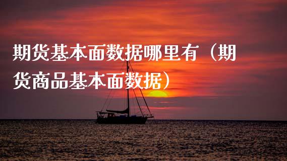 期货基本面数据哪里有（期货商品基本面数据）_https://www.fsyjjx.cn_期货研报_第1张
