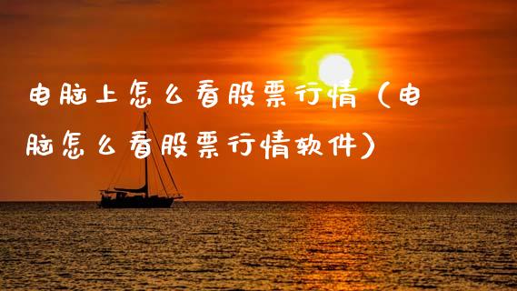 电脑上怎么看股票行情（电脑怎么看股票行情软件）_https://www.fsyjjx.cn_股票指导_第1张