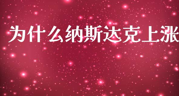 为什么纳斯达克上涨_https://www.fsyjjx.cn_股票指导_第1张