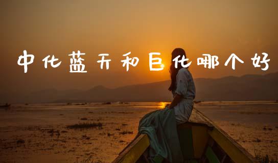 中化蓝天和巨化哪个好_https://www.fsyjjx.cn_期货资讯_第1张
