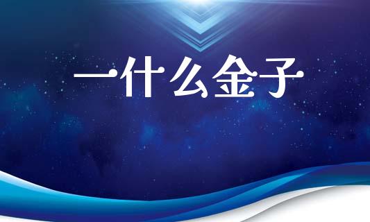 一什么金子_https://www.fsyjjx.cn_股票指导_第1张