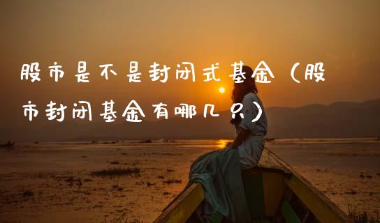 股市是不是封闭式基金（股市封闭基金有哪几只）_https://www.fsyjjx.cn_问财精选_第1张