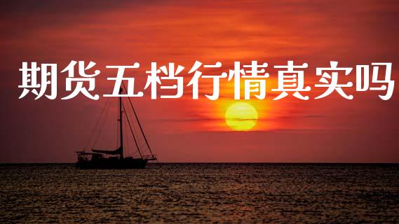 期货五档行情真实吗_https://www.fsyjjx.cn_期货资讯_第1张