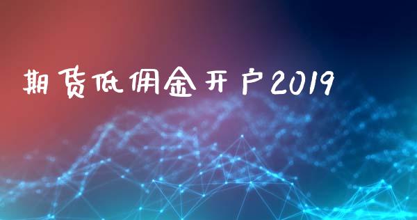 期货低佣金开户2019_https://www.fsyjjx.cn_期货研报_第1张