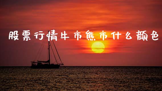 股票行情牛市熊市什么颜色_https://www.fsyjjx.cn_股票指导_第1张