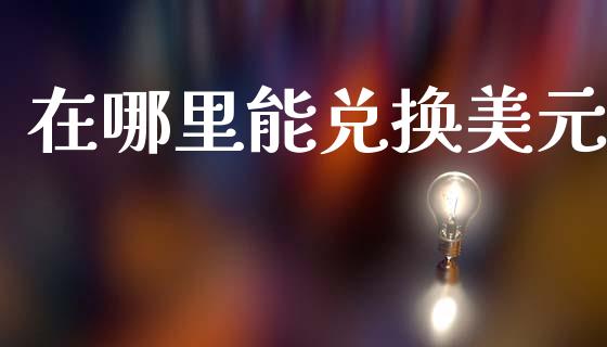 在哪里能兑换美元_https://www.fsyjjx.cn_期货研报_第1张