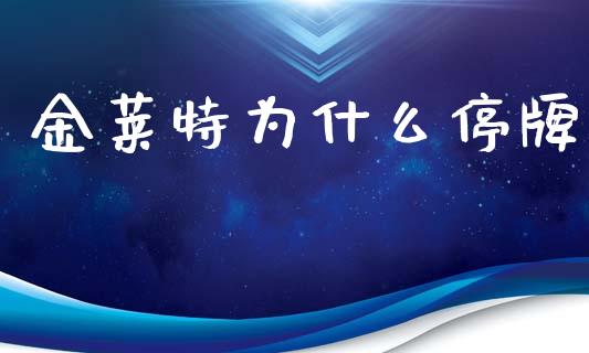 金莱特为什么停牌_https://www.fsyjjx.cn_问财精选_第1张