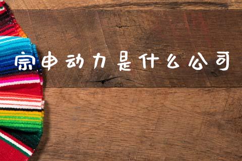 宗申动力是什么公司_https://www.fsyjjx.cn_问财精选_第1张