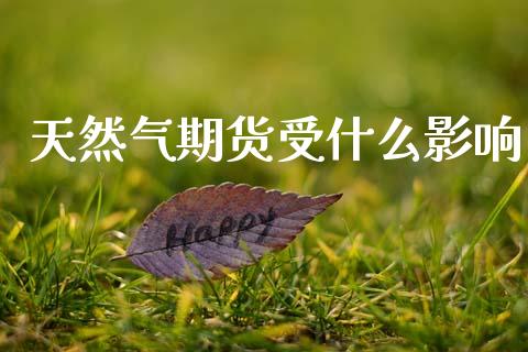 天然气期货受什么影响_https://www.fsyjjx.cn_股市分析_第1张