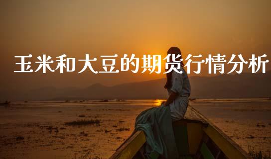 玉米和大豆的期货行情分析_https://www.fsyjjx.cn_期货研报_第1张