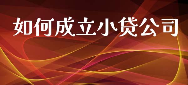 如何成立小贷公司_https://www.fsyjjx.cn_理财资讯_第1张