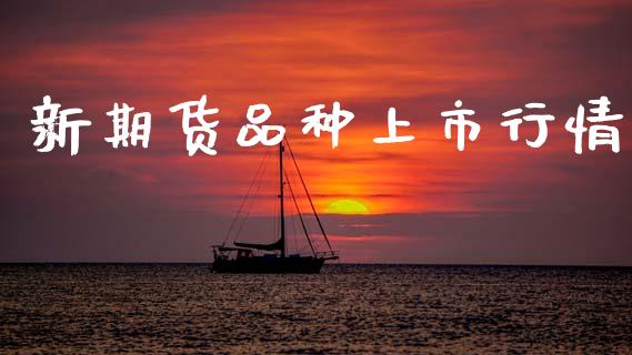 新期货品种上市行情_https://www.fsyjjx.cn_期货研报_第1张