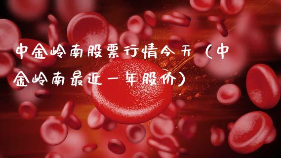 中金岭南股票行情今天（中金岭南最近一年股价）_https://www.fsyjjx.cn_股指期货_第1张