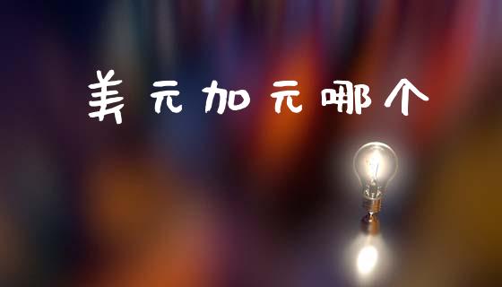 美元加元哪个_https://www.fsyjjx.cn_期货研报_第1张