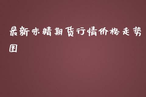 最新味精期货行情价格走势图_https://www.fsyjjx.cn_期货研报_第1张