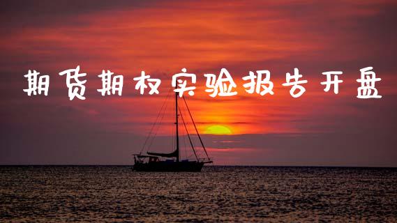 期货期权实验报告开盘_https://www.fsyjjx.cn_期货研报_第1张