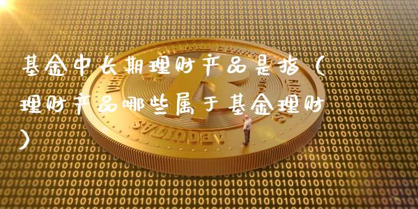 基金中长期理财产品是指（理财产品哪些属于基金理财）_https://www.fsyjjx.cn_问财精选_第1张