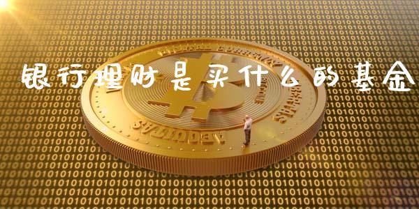 银行理财是买什么的基金_https://www.fsyjjx.cn_理财资讯_第1张