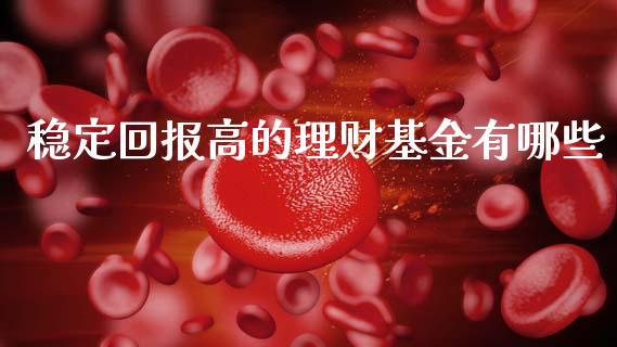 稳定回报高的理财基金有哪些_https://www.fsyjjx.cn_理财资讯_第1张