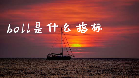 boll是什么指标_https://www.fsyjjx.cn_期货在线_第1张