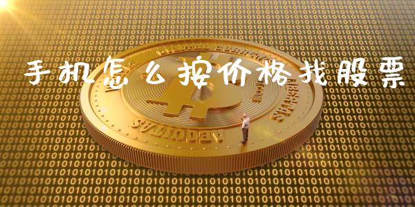 手机怎么按价格找股票_https://www.fsyjjx.cn_期货资讯_第1张