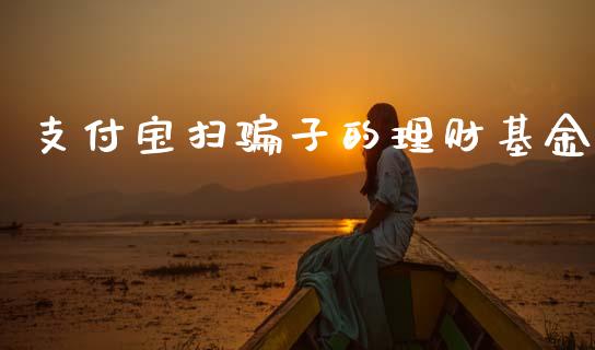支付宝扫骗子的理财基金_https://www.fsyjjx.cn_理财资讯_第1张
