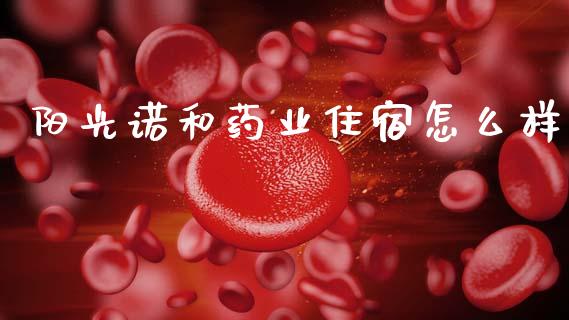 阳光诺和药业住宿怎么样_https://www.fsyjjx.cn_期货资讯_第1张