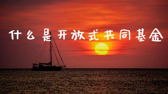 什么是开放式共同基金_https://www.fsyjjx.cn_问财精选_第1张