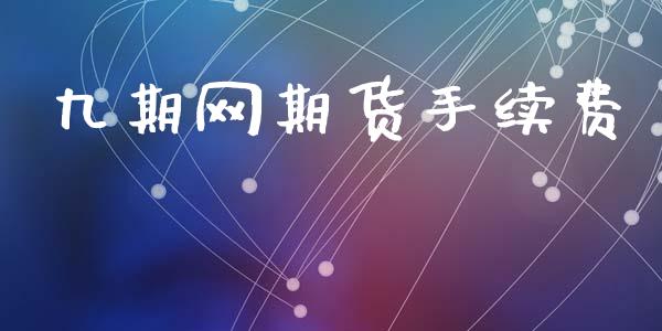 九期网期货手续费_https://www.fsyjjx.cn_期货研报_第1张