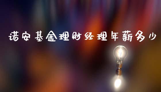 诺安基金理财经理年薪多少_https://www.fsyjjx.cn_问财精选_第1张