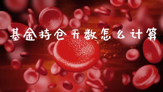 基金持仓天数怎么计算_https://www.fsyjjx.cn_期货研报_第1张