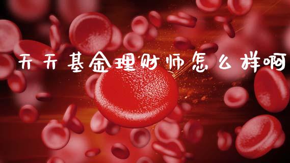 天天基金理财师怎么样啊_https://www.fsyjjx.cn_理财资讯_第1张