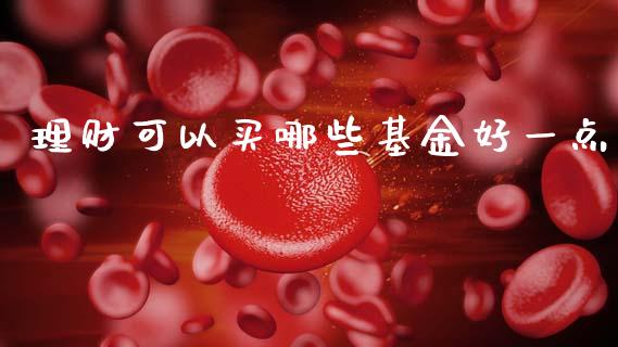理财可以买哪些基金好一点_https://www.fsyjjx.cn_理财资讯_第1张