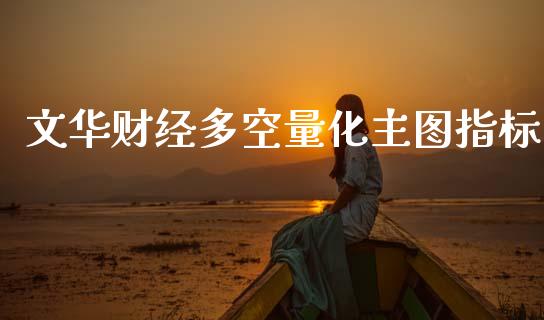 文华财经多空量化主图指标_https://www.fsyjjx.cn_期货研报_第1张