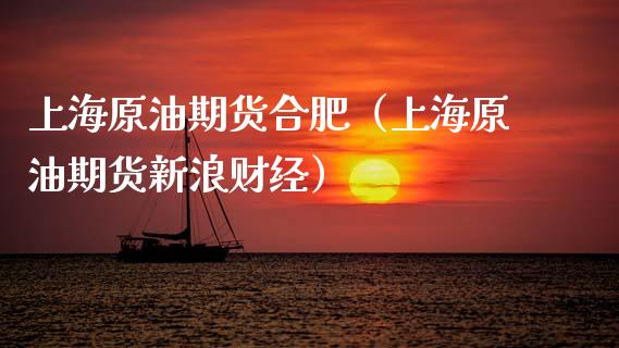 上海原油期货合肥（上海原油期货新浪财经）_https://www.fsyjjx.cn_期货研报_第1张