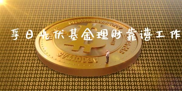 孚日光伏基金理财靠谱工作_https://www.fsyjjx.cn_理财资讯_第1张