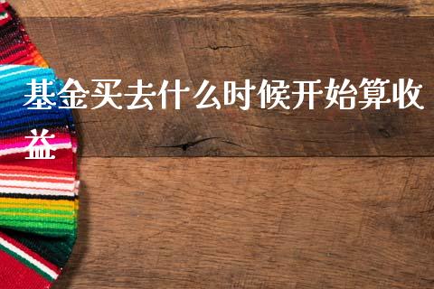 基金买去什么时候开始算收益_https://www.fsyjjx.cn_期货研报_第1张