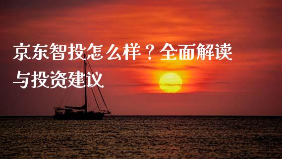 京东智投怎么样？全面解读与投资建议_https://www.fsyjjx.cn_期货资讯_第1张
