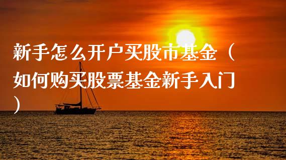 新手怎么开户买股市基金（如何购买股票基金新手入门）_https://www.fsyjjx.cn_问财精选_第1张