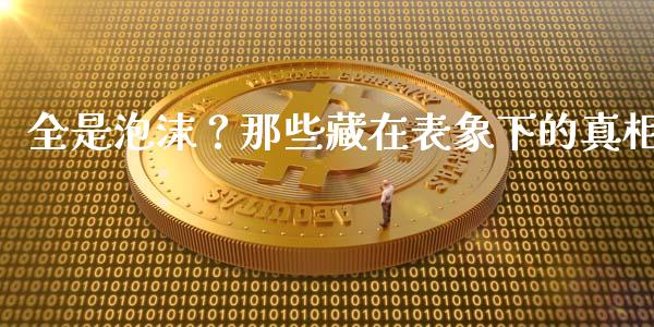 全是泡沫？那些藏在表象下的真相_https://www.fsyjjx.cn_理财资讯_第1张