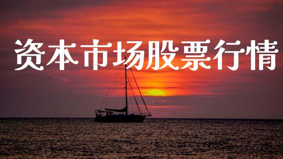 资本市场股票行情_https://www.fsyjjx.cn_股票指导_第1张