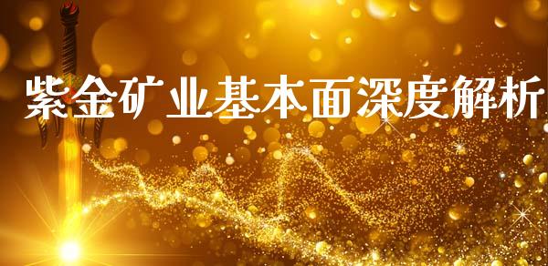 紫金矿业基本面深度解析_https://www.fsyjjx.cn_期货在线_第1张