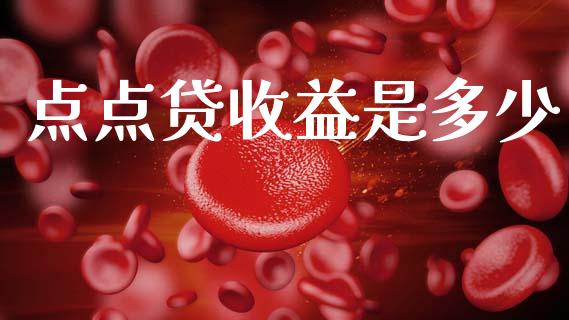 点点贷收益是多少_https://www.fsyjjx.cn_期货研报_第1张