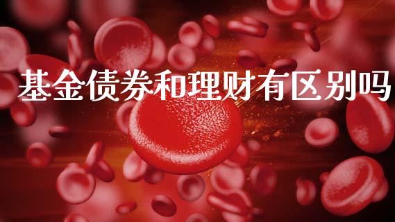 基金债券和理财有区别吗_https://www.fsyjjx.cn_问财精选_第1张