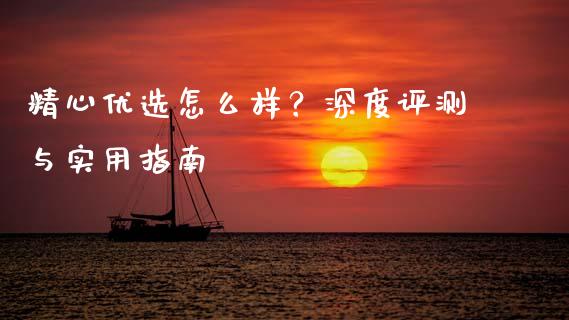 精心优选怎么样？深度评测与实用指南_https://www.fsyjjx.cn_股市分析_第1张