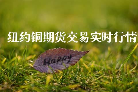 纽约铜期货交易实时行情_https://www.fsyjjx.cn_期货研报_第1张